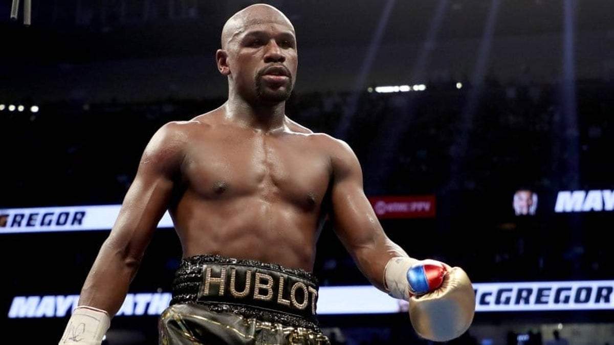 Floyd Mayweather. Fuente: (Twiter).