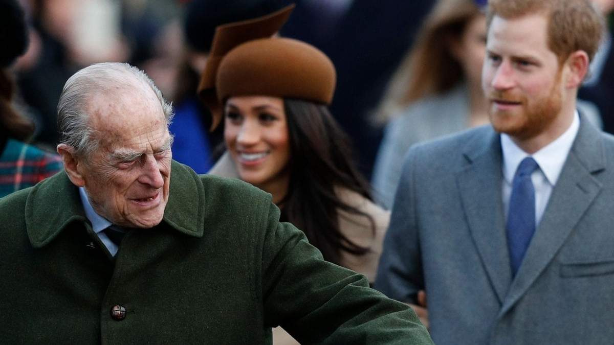 Meghan Markle, Harry y el príncipe Felipe. Fuente: (Instagram)