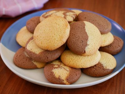 Polvorones marmolados sin TACC: la receta que necesitás para alegrar tus tardes de mates