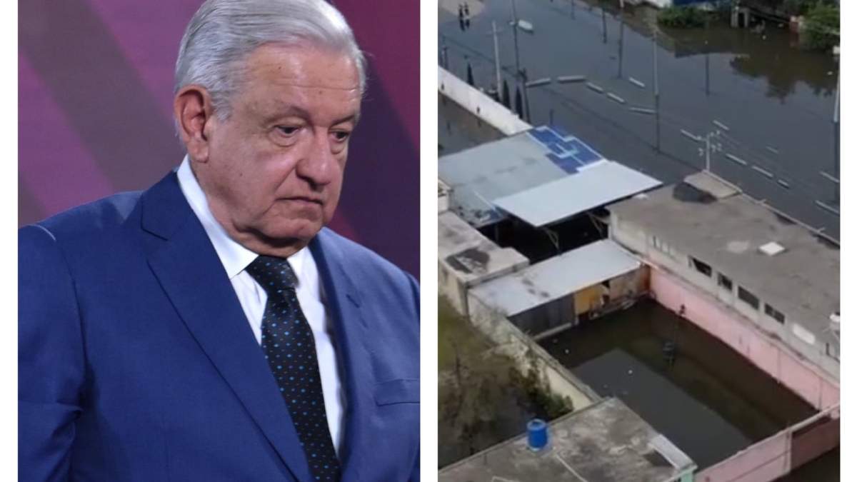 AMLO aseguró que ya atienden las inundaciones en Chalco