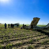 Se estrella avioneta en Reynosa; muere piloto y un pasajero resulta herido
