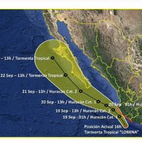 Suspenden clases en municipios de Jalisco por la tormenta tropical 'Lorena”
