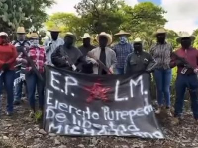 Surge el Ejército Purépecha en Michoacán; dice ir contra el crimen organizado (Video)