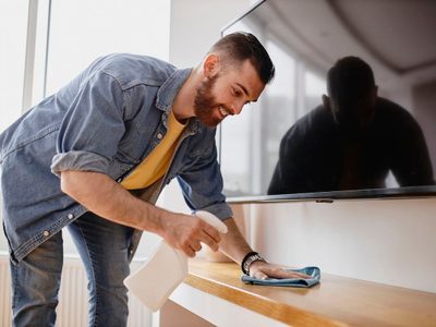 El truco para limpiar la pantalla del televisor o la computadora sin dañarla y que quede perfecta