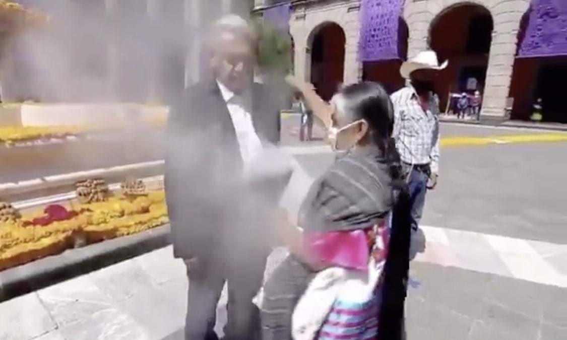 Limpia a López Obrador en Palacio Nacional