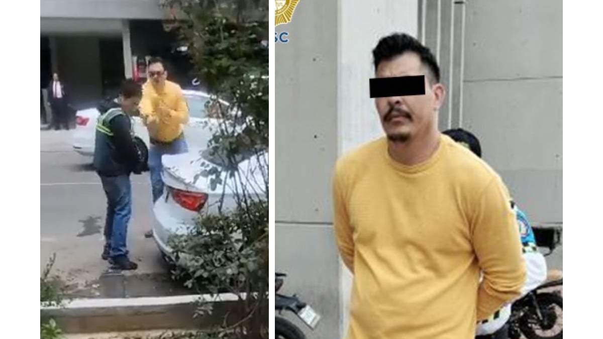 Golpiza a un empleado de parquímetros