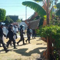 Desalojo de colonos en Puebla deja 12 lesionados, dos desaparecidos y dos detenidos