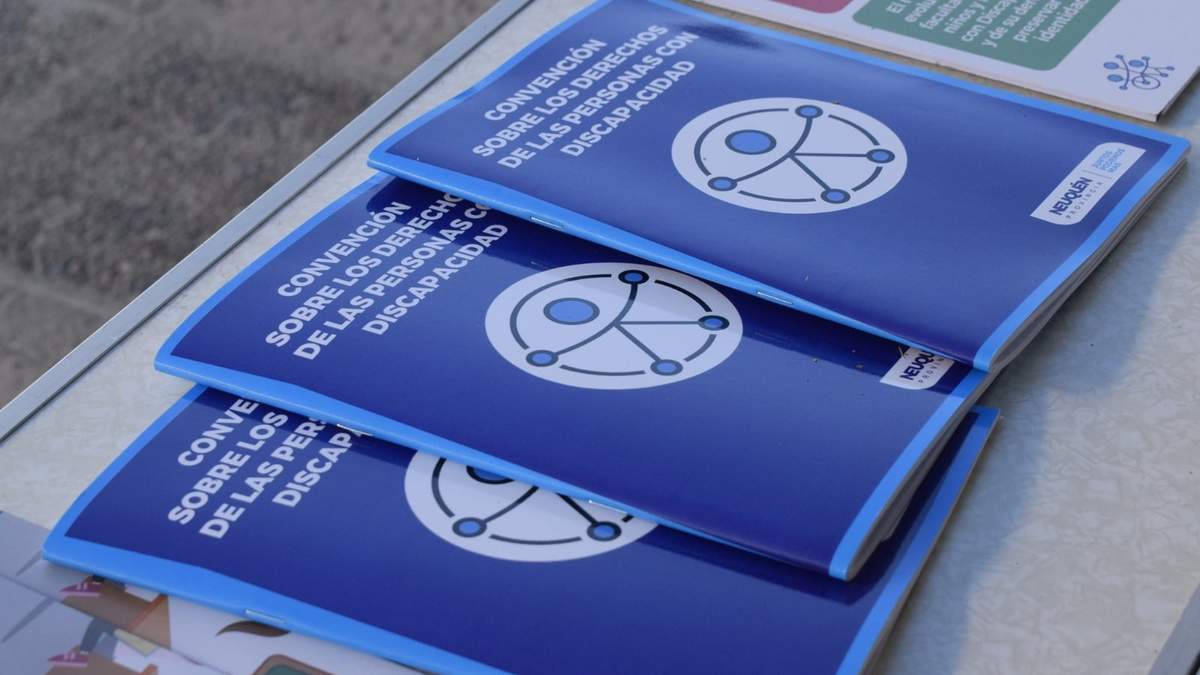 La Provincia de Neuquén realiza una campaña de difusión sobre los derechos de las personas con discapacidad. Fuente: (Facebook)