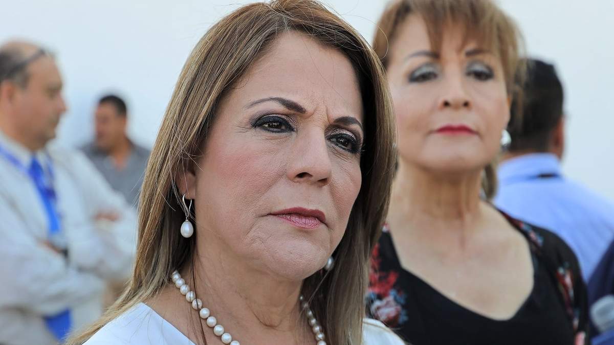 La esposa del exgobernador
