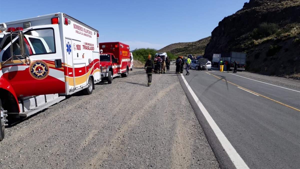Accidente sobre ruta 237  Fuente: (Twitter)