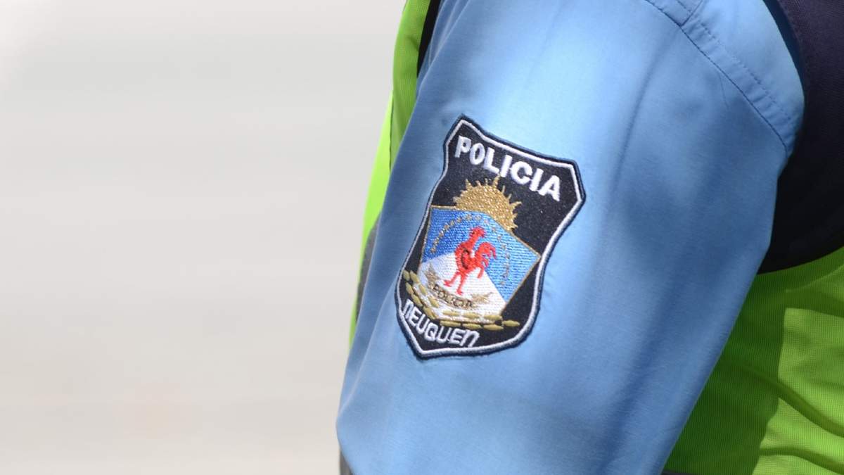 Policía de Neuquén. Fuente: (Twitter)