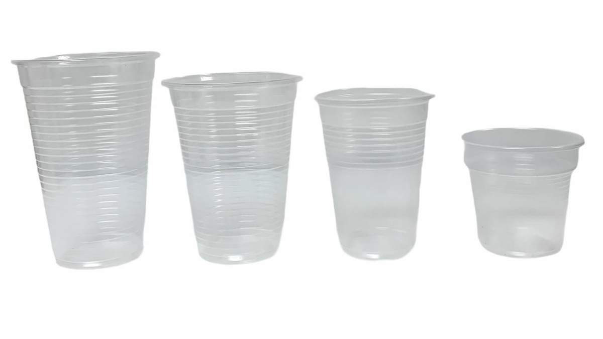 Vasos plásticos. Fuente: (X)