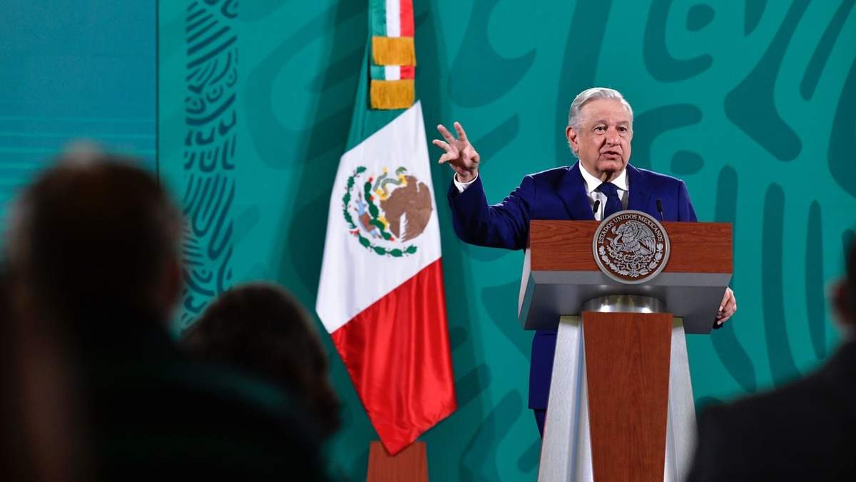 El presidente López Obrador
