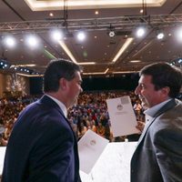 Daniel Arroyo presentó Argentina contra el Hambre con Jorge Capitanich