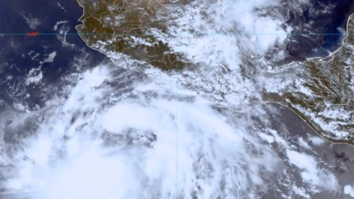 La tormenta tropical "Hilary"