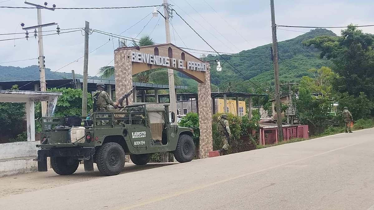 Refuerzos federales en Coyuca de Benítez
