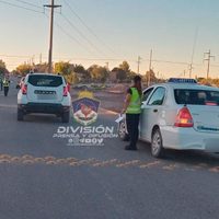 Se realizaron operativos de control vehicular en Neuquén capital y en Centenario