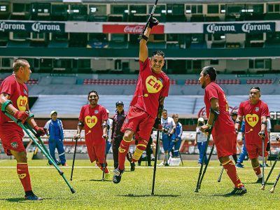 Deporte adaptado: "Con mis dos piernas no lo hubiera logrado"
