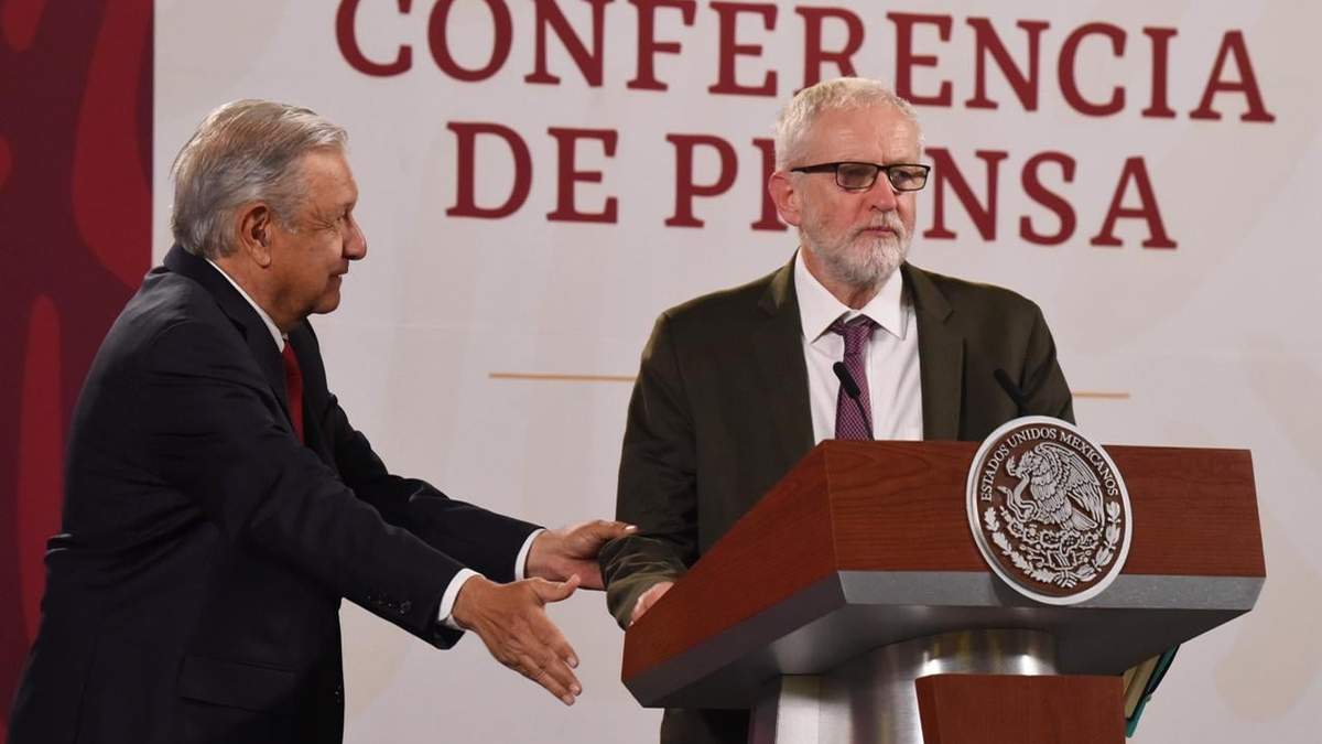 AMLO y Corbyn