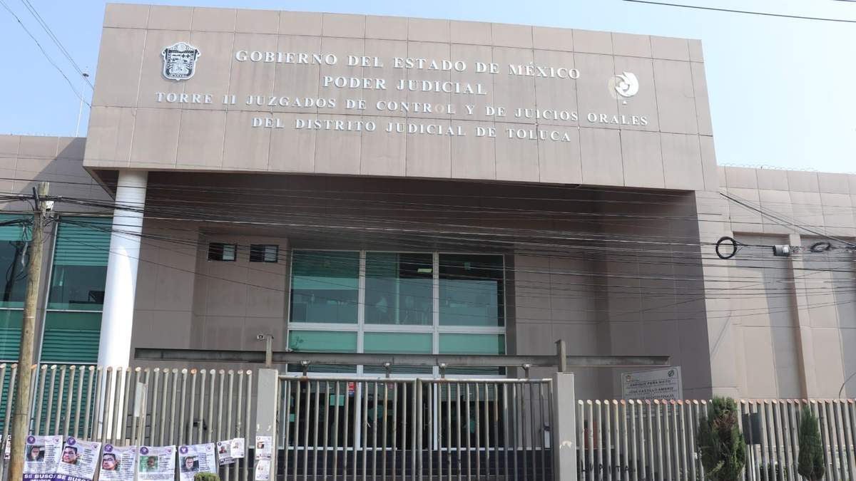Fachada de los Juzagados de Control y de Juicios Orales del Distrito Judicial de Toluca. Crédito: Poder Judicial del Estado de México.