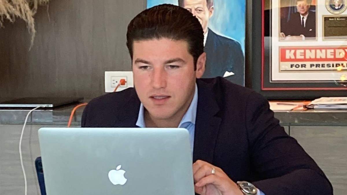 El gobernador electo de NL, Samuel García
