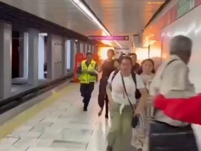 Cortocircuito desata caos en la estación Salto del Agua del Metro (Videos)