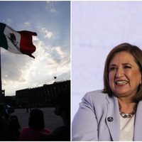 Xóchitl Gálvez formaliza petición a AMLO: que se coloque la Bandera en marcha de la Marea Rosa