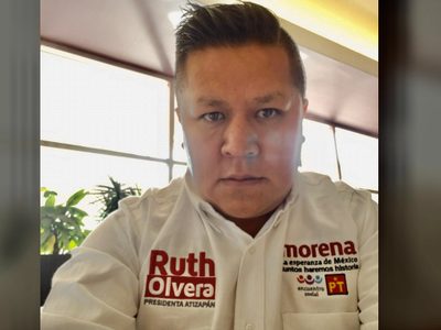 Difunden fotos de regidor morenista en Atizapán con armas de uso exclusivo del Ejército