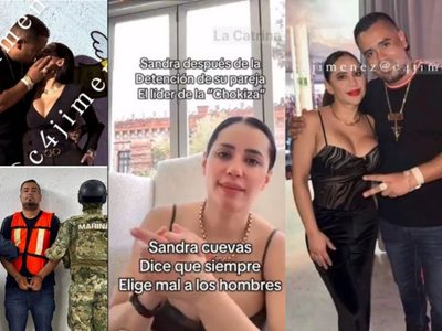 Sandra Cuevas y “El Choko”: la relación casual que terminó en engaño y con él en la cárcel