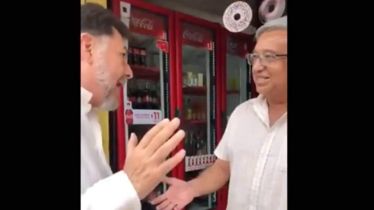 Escena del video del diputado petista