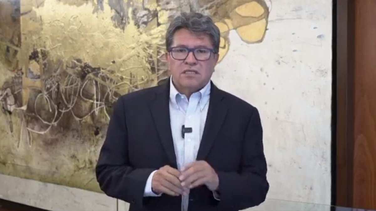El senador Ricardo Monreal