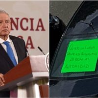 'De pena ajena”, dice AMLO sobre mensajes clasistas en marchas del FRENAA