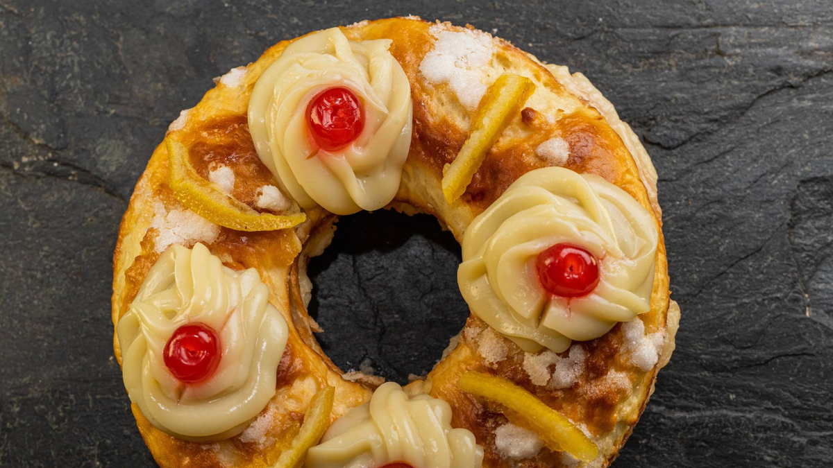 Crema pastelera.