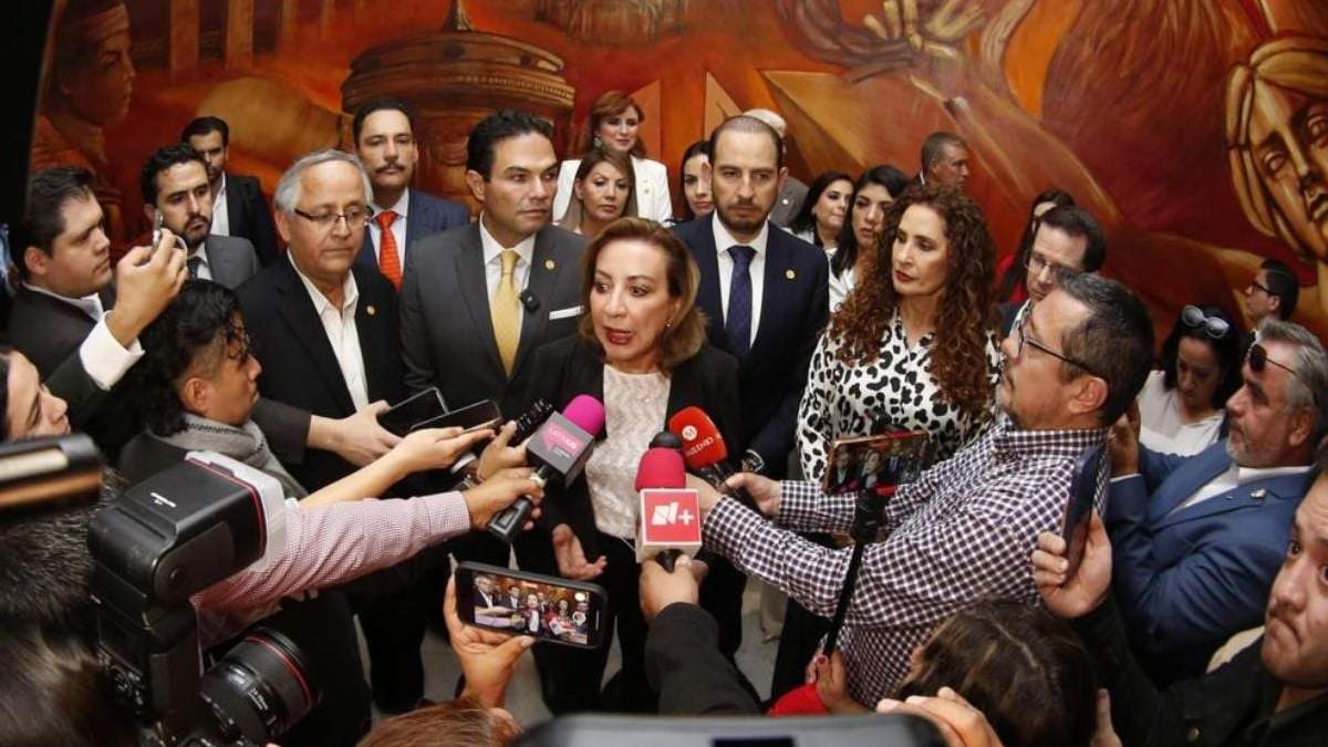 Lupita Murguía, coordinadora del PAN en el Senado