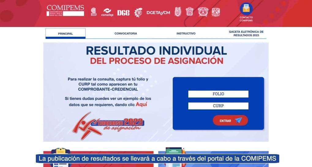Resultados Comipems