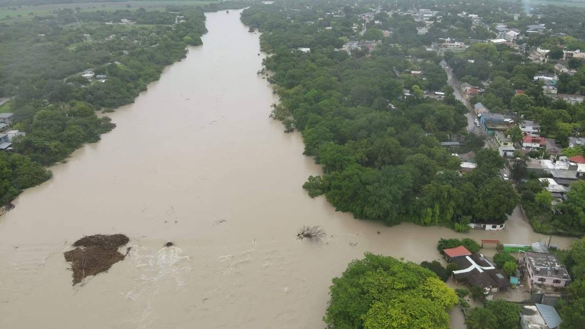 Inundaciones en la comunidad "La Morita".