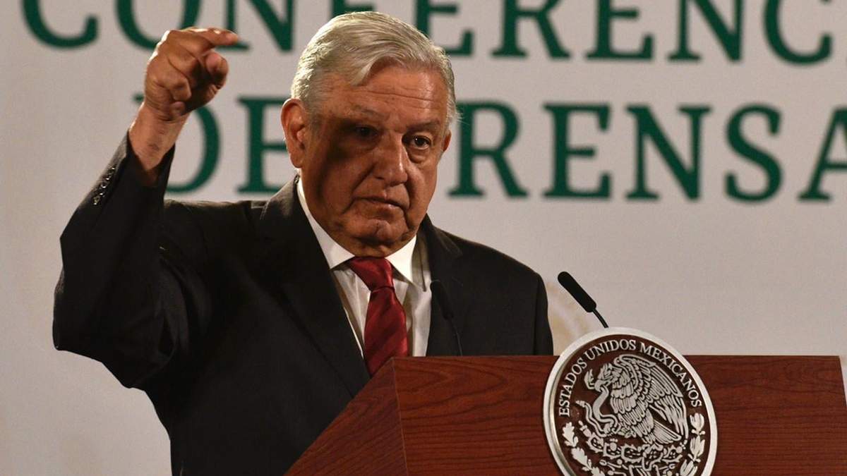 El presidente López Obrador
