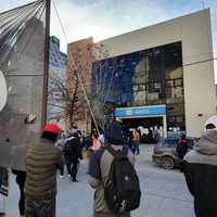 Organizaciones piqueteras marchan en contra del ajuste de Nación