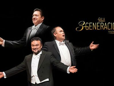 Tenores de tres generaciones, en la Sala Nezahualcóyotl