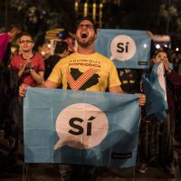El gobierno catalán proclama triunfo del 'sí”; alistan declaración de independencia