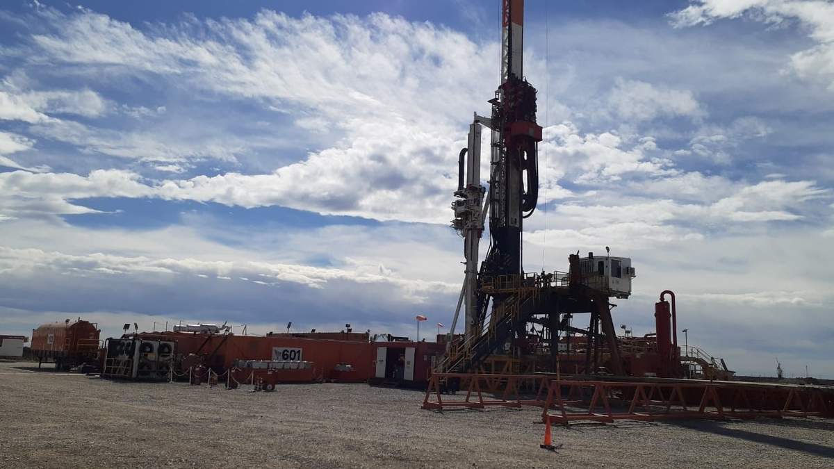 Las operaciones de YPF en Santa Cruz. Fuente: (Twitter)