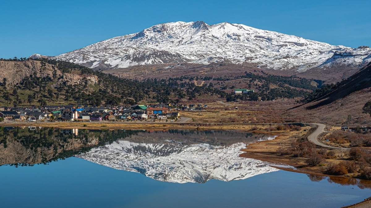 Lago Caviahue. Fuente: (Twitter)