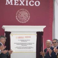AMLO inaugura Centro de Entrenamiento Conjunto de Operaciones de Paz