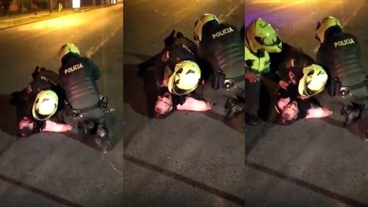El hombre falleció después de haber recibido múltiples disparos con una pistola Táser. Fuente: (Twitter)