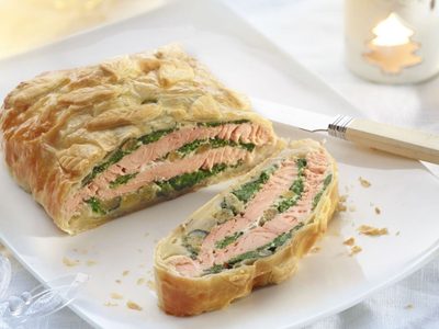 Un plato original para estas Fiestas: Wellington de pescado