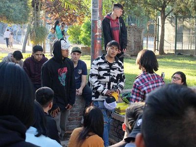 El freestyle llegó a las calles de Cipolletti: las imágenes
