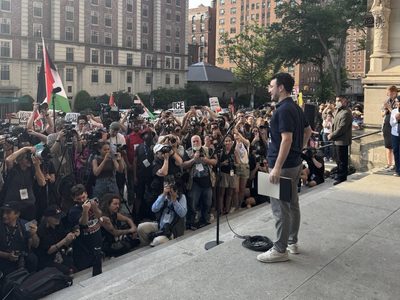 Protestas en Estados Unidos contra los ataques a Irán