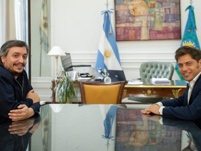 Kirchner visita a Kicillof tras su fracaso en la renegociación de la deuda bonaerense