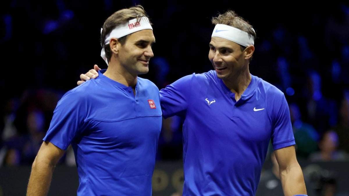 Roger Federer y Rafael Nadal. Fuente: (Instagram)