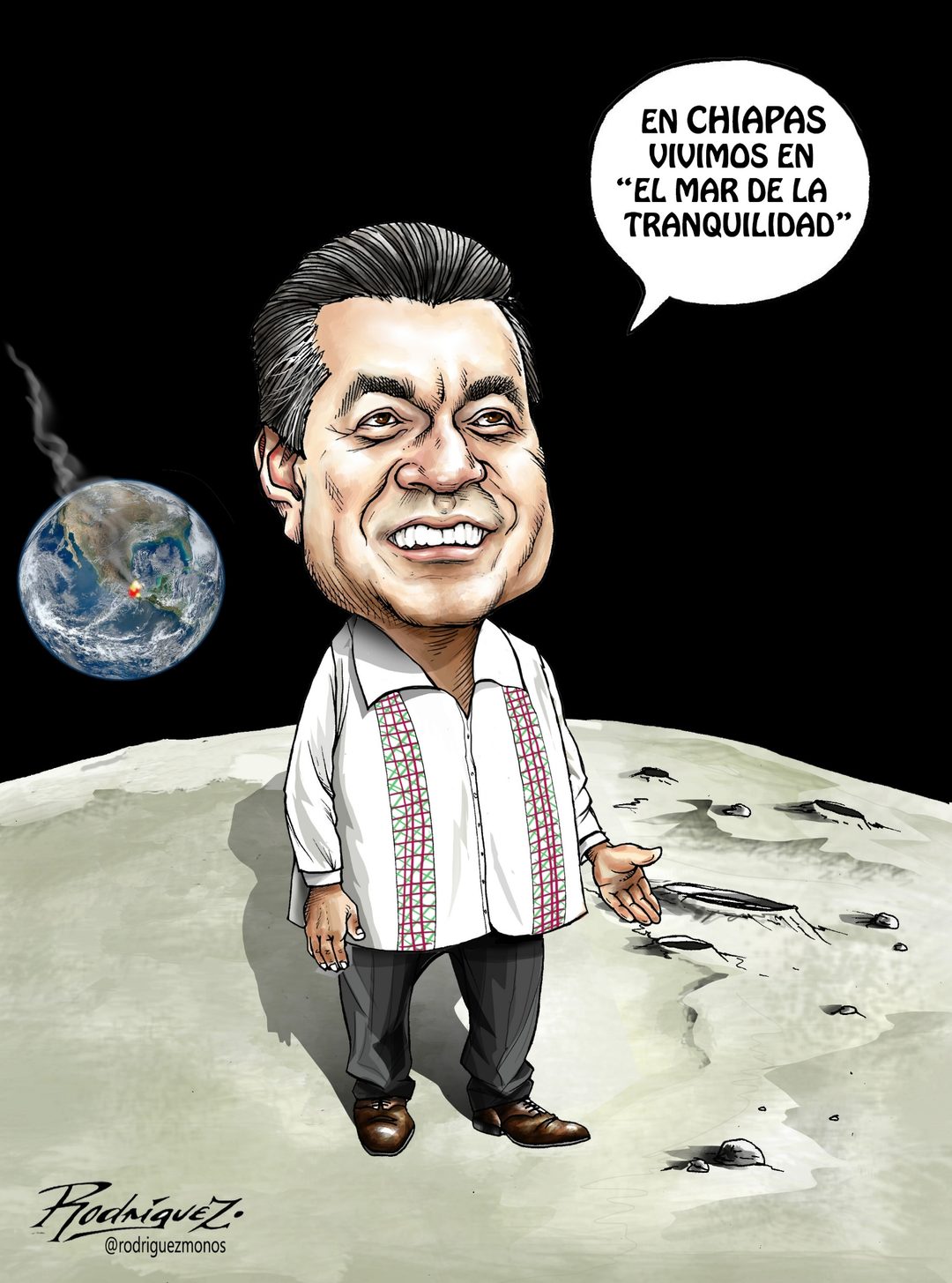 en la luna